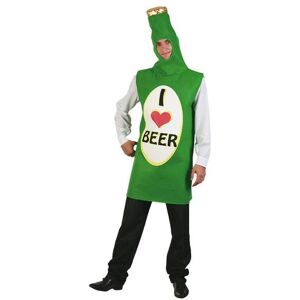 Joker Hisab I Love Beer Kostyme Joker Hisab I Love Beer Kostyme