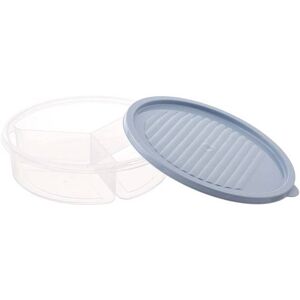 Excellent Houseware Oppbevaringboks Mat 1200ml rund 3 Rom Excellent Houseware Oppbevaringboks Mat 1200ml rund 3 Rom