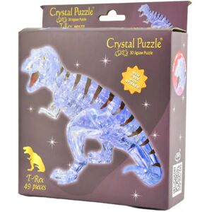 Robetoy Crystal Puzzle T-Rex Clear 49pcs 3d Puslespill Robetoy Crystal Puzzle T-Rex Clear 49pcs 3d Puslespill
