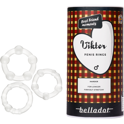 Belladot Viktor Penisringer 3stk Belladot Viktor Penisringer 3stk