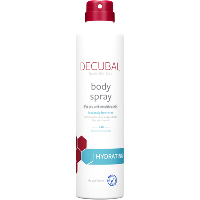 Decubal Hydrating Body Spray - Følsom hud 200ml Decubal Hydrating Body Spray - Følsom hud 200ml