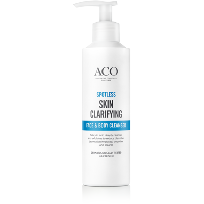 ACO Spotless Skin Clarifying Face & Body Cleanser - Ansikts- og kroppsrenser ACO Spotless Skin Clarifying Face & Body Cleanser - Ansikts- og kroppsrenser