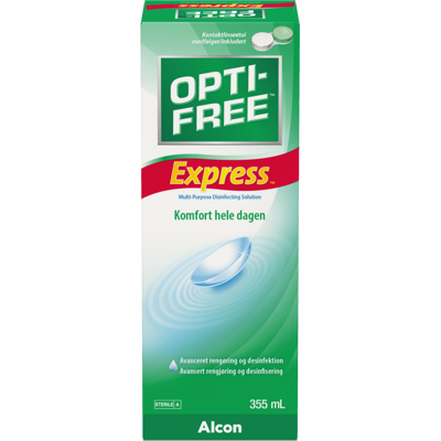 Alcon Opti-free Express Kontaktlinseløsning - 355 ml Alcon Opti-free Express Kontaktlinseløsning - 355 ml