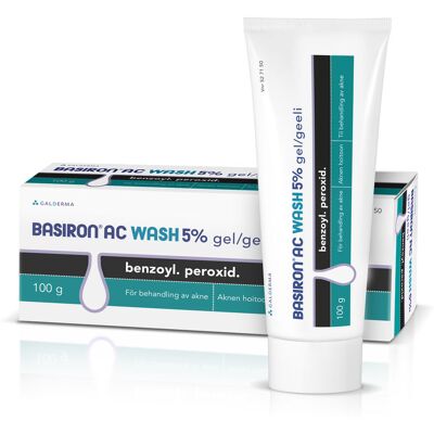 Basiron Benzoylperoksid Aknegel - Hudpleiegel Basiron Benzoylperoksid Aknegel - Hudpleiegel