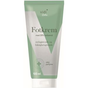 ViDi Care Fotkrem Med Karbamid 100 Ml ViDi Care Fotkrem Med Karbamid 100 Ml