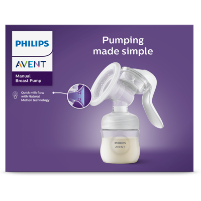 Philips Manuell Brystpumpe Enkel 1 Stykk Philips Manuell Brystpumpe Enkel 1 Stykk