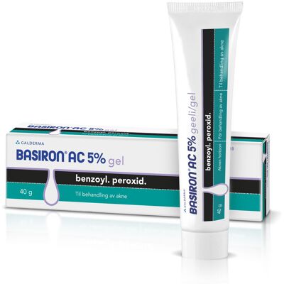 Basiron Benzoylperoksid Aknegell - Medisinsk Gel Basiron Benzoylperoksid Aknegell - Medisinsk Gel