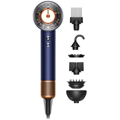 Dyson Supersonic Nural™ hårføner - Curly+Coily (Prussian blue / Rich copper) Dyson Supersonic Nural™ hårføner - Curly+Coily (Prussian blue / Rich copper)