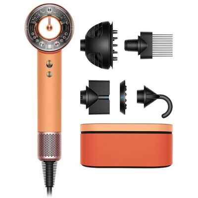 Dyson Supersonic Nural™ hårføner – Curly+Coily (Ceramic apricot/Topaz) Dyson Supersonic Nural™ hårføner – Curly+Coily (Ceramic apricot/Topaz)