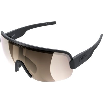 POC Aim sykkelbriller black/clarity road/sunny sikver POC Aim sykkelbriller black/clarity road/sunny sikver