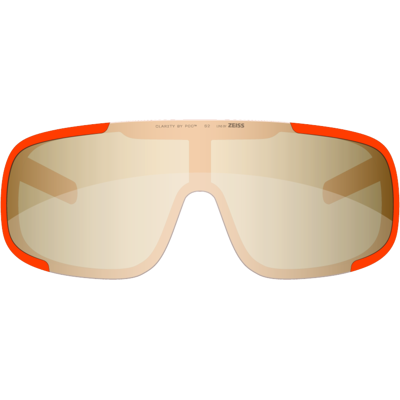 POC Aspire sykkelbriller flou orange translucent/clarity road/partly sunny gold POC Aspire sykkelbriller flou orange translucent/clarity road/partly sunny gold
