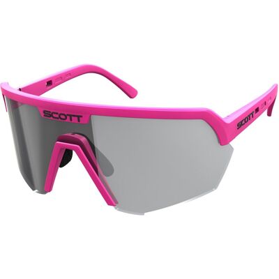 Scott Sport Shield Light Sensitive Sykkelbriller Pink/Grå Scott Sport Shield Light Sensitive Sykkelbriller Pink/Grå