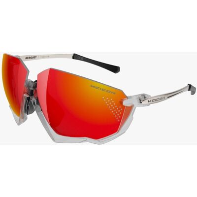 Scicon Aerojet Titanium sykkelbriller Crystal Gloss Multimirror Red Scicon Aerojet Titanium sykkelbriller Crystal Gloss Multimirror Red