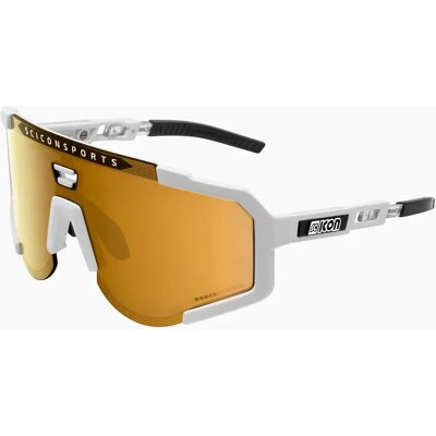 Scicon Aeroscope cykelbriller white gloss/multimirror bronze Scicon Aeroscope cykelbriller white gloss/multimirror bronze