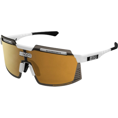 Scicon Aerowatt Foza Hvit Med Multimirror Bronze Linse Scicon Aerowatt Foza Hvit Med Multimirror Bronze Linse