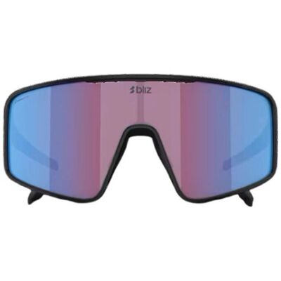 Bliz P001 XL (42) sykelbriller rose/violet mirror blue lens matte black Bliz P001 XL (42) sykelbriller rose/violet mirror blue lens matte black
