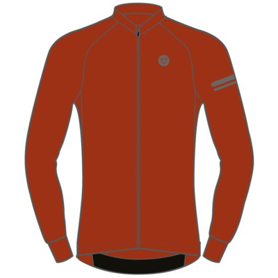 AGU Solid Performance langermet sykkeltrøye Peak Brown herre AGU Solid Performance langermet sykkeltrøye Peak Brown herre