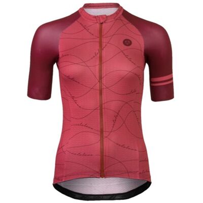 Agu Velo Wave Rosa Sykkeltrøye - Dame Agu Velo Wave Rosa Sykkeltrøye - Dame