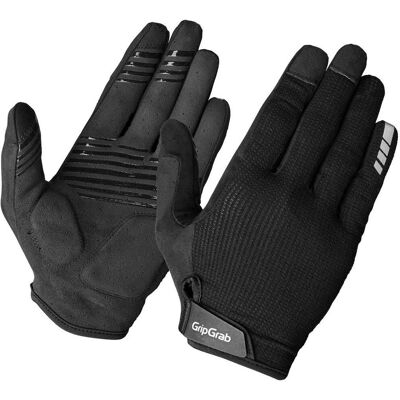 GripGrab EXPLR RC Max padded sommerhansker med lange fingre sort GripGrab EXPLR RC Max padded sommerhansker med lange fingre sort
