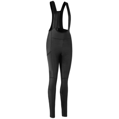 GripGrab PACR Thermal bibtights uten puye sort dame GripGrab PACR Thermal bibtights uten puye sort dame