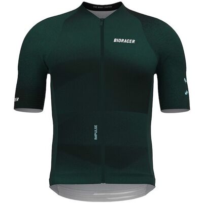 Bioracer Icon Impulse sykkeltrøye korte ermer emerald green herre Bioracer Icon Impulse sykkeltrøye korte ermer emerald green herre