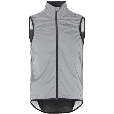 Craft Adv Essence Lumen vindvest sølv refleks herre Craft Adv Essence Lumen vindvest sølv refleks herre