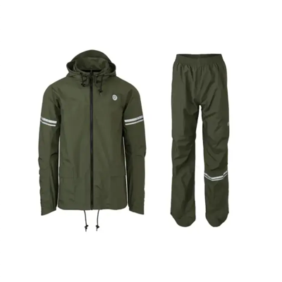 AGU Essential Original regnsett army grønn AGU Essential Original regnsett army grønn