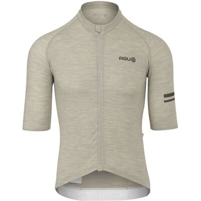 AGU Merino Performance kortermet sykkeltrøye sustained grey herre AGU Merino Performance kortermet sykkeltrøye sustained grey herre