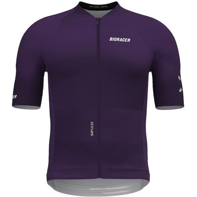 Bioracer Icon Impulse sykkeltrøye korte ermer dark purple herre Bioracer Icon Impulse sykkeltrøye korte ermer dark purple herre