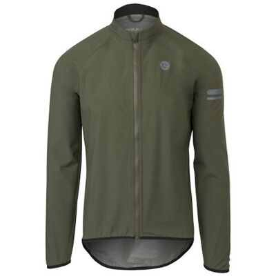 AGU Essential regnjakke forest green herre AGU Essential regnjakke forest green herre