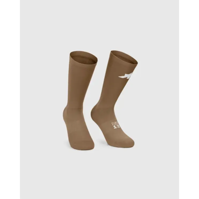 Assos Racing Socks S11 sykkelsokker terra sand Assos Racing Socks S11 sykkelsokker terra sand