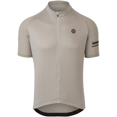 AGU CORE Essential Jersey kortermet sykkeltrøye elephant-grey herre AGU CORE Essential Jersey kortermet sykkeltrøye elephant-grey herre
