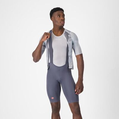 Castelli Free Aero Race S bibshorts smoky gray herre Castelli Free Aero Race S bibshorts smoky gray herre