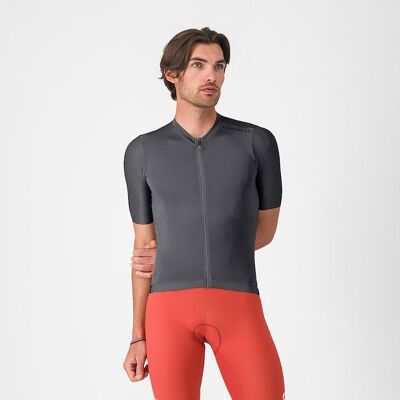 Castelli Espresso 2 sykkeltrøye korte ermer smoky grey herre Castelli Espresso 2 sykkeltrøye korte ermer smoky grey herre