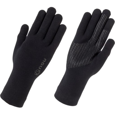 AGU Merino Knit sykkelhansker sort AGU Merino Knit sykkelhansker sort