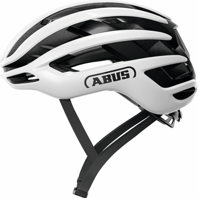 Abus Airbreaker 2.0 sykkelhjelm Shiny White Abus Airbreaker 2.0 sykkelhjelm Shiny White