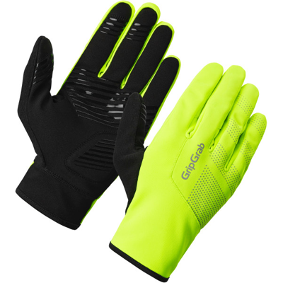 GripGrab Ride 2 overgangshansker Hi-Vis Yellow GripGrab Ride 2 overgangshansker Hi-Vis Yellow