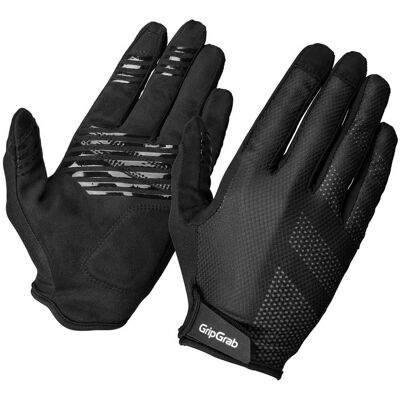 GripGrab Ride RC lite padded sommerhansker med lange fingre sort GripGrab Ride RC lite padded sommerhansker med lange fingre sort