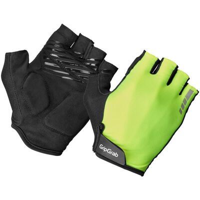 GripGrab Ride RC max polstrede korte fingre sommerhansker YellowHi-Vis GripGrab Ride RC max polstrede korte fingre sommerhansker YellowHi-Vis