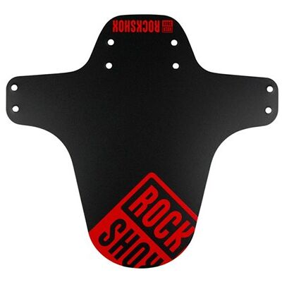 RockShox Nero med Oxy Red Print MTB Skjermbrett - Skjermbrett RockShox Nero med Oxy Red Print MTB Skjermbrett - Skjermbrett