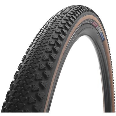 Vredestein Aventura TLR foldedekk gravel 700x 50c svart/brun Vredestein Aventura TLR foldedekk gravel 700x 50c svart/brun