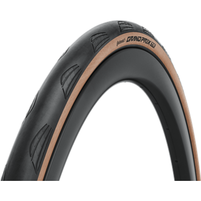 Continental Grand Prix TR foldedekk road 700x25C svart/brun Continental Grand Prix TR foldedekk road 700x25C svart/brun