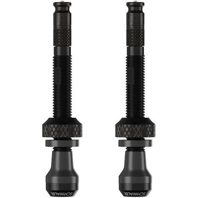 Schwalbe SCV Click ventiler tubeless 2 stk. 80mm lange Schwalbe SCV Click ventiler tubeless 2 stk. 80mm lange