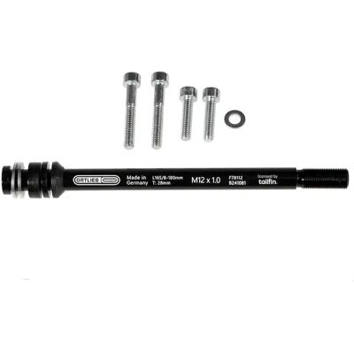 Ortlieb Thru Axle M6-Connector 1 mm svart Ortlieb Thru Axle M6-Connector 1 mm svart