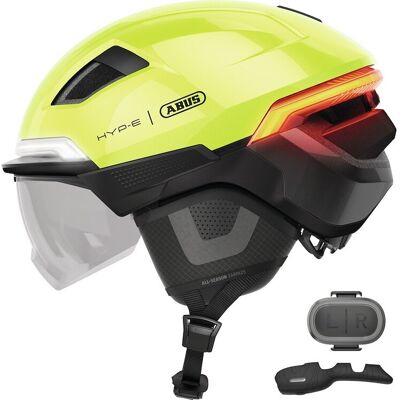 ABUS Hyp-E BL.ACE sykkelhjelm signal yellow ABUS Hyp-E BL.ACE sykkelhjelm signal yellow