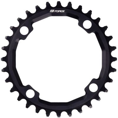 FORCE NW drev 32T 4 bolt BCD 104 CNC aluminium 10/11 og 12 gir sort FORCE NW drev 32T 4 bolt BCD 104 CNC aluminium 10/11 og 12 gir sort