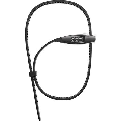 ABUS Combiflex TravelGuard 70 sykkellås wire sort ABUS Combiflex TravelGuard 70 sykkellås wire sort