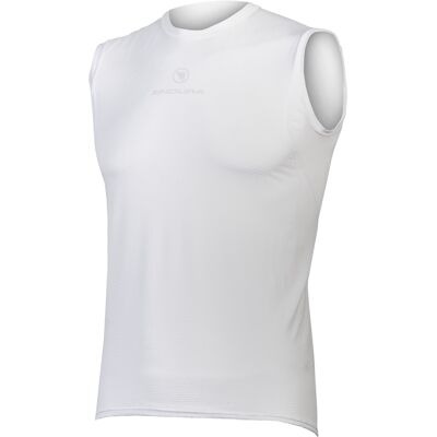 Endura Translite Sleeveless II svetteundertrøye hvit herre Endura Translite Sleeveless II svetteundertrøye hvit herre