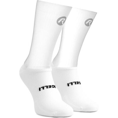 Rogelli Aero 2 Sykkelstrømper Hvit Rogelli Aero 2 Sykkelstrømper Hvit