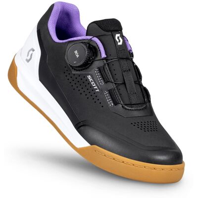 Scott Volt Evo Flat sykkelsko sort/hvit dame Scott Volt Evo Flat sykkelsko sort/hvit dame